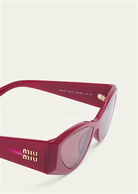 Miu Miu MU 06YS Monochrome Acetate Cat